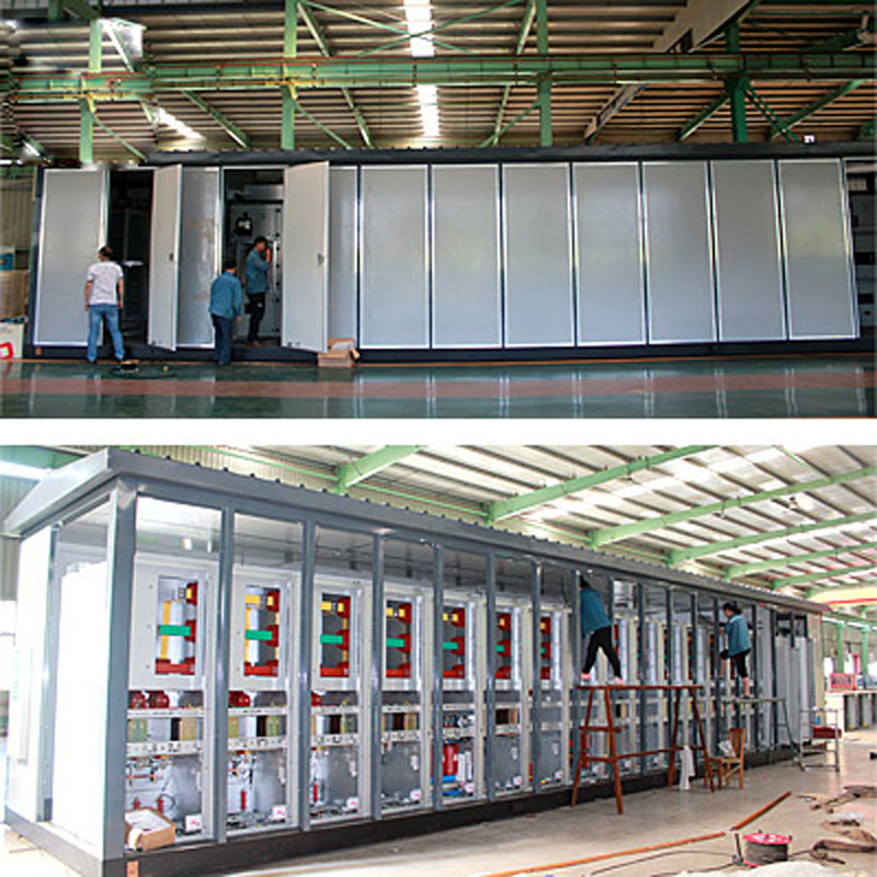 The European Compact Transformer Power Preinstalled Chamber Type Substation, Unitzed Substation, Transmission Substation, 11kv, 12kv